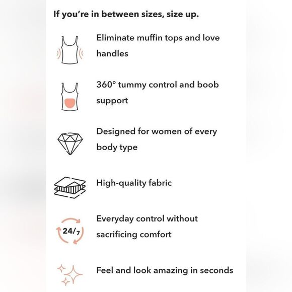 Shapermint Essentials Black Camisole - Picture 6 of 6